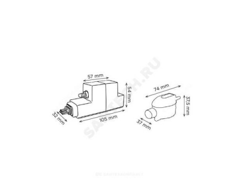 Установка для отвода конденсата SANICONDENS CLIM MINI SFA