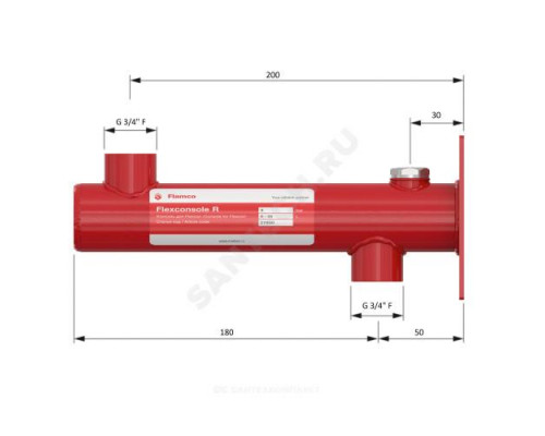 Крепление настенное Flexconsole R для расширительного бака 8-25 л консоль Flamco 27950