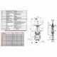 Задвижка шиберная односторонняя нерж VG6400-00EP Ду 200 Ру10 межфл со штурвалом уплотнение: EPDM Tecofi VG6400-00EP0200