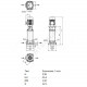 Насос многоступенчатый вертикальный HELIX FIRST V 403-5/16/E/S/400-50 PN16 3х400В/50 Гц Wilo 4201076