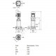 Насос многоступенчатый вертикальный HELIX FIRST V 403-5/25/E/S/400-50 PN25 3х400В/50 Гц Wilo 4201078