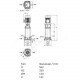 Насос многоступенчатый вертикальный HELIX FIRST V 404-5/16/E/S/400-50 PN16 3х400В/50 Гц Wilo 4201079