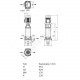 Насос многоступенчатый вертикальный HELIX FIRST V 407-5/16/E/S/400-50 PN16 3х400В/50 Гц Wilo 4201088