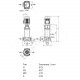 Насос многоступенчатый вертикальный HELIX FIRST V 407-5/25/E/S/400-50 PN25 3х400В/50 Гц Wilo 4201090