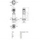 Насос многоступенчатый вертикальный HELIX FIRST V 409-5/16/E/S/400-50 PN16 3х400В/50 Гц Wilo 4201094