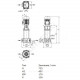 Насос многоступенчатый вертикальный HELIX FIRST V 409-5/25/E/S/400-50 PN25 3х400В/50 Гц Wilo 4201096