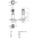 Насос многоступенчатый вертикальный HELIX FIRST V 416-5/25/E/S/400-50 PN25 3х400В/50 Гц Wilo 4201114