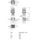 Насос многоступенчатый вертикальный HELIX FIRST V 5202-5/16/E/S/400-50 PN16 3х400В/50 Гц Wilo 4183425