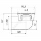 Трап нерегулируемый с гидрозатвором Дн 110 с нержавеющей решёткой 150х150мм горизонтальный выпуск Татполимер ТП-105.110-150HSHs