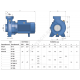 Насос центробежный HF 8 B Pedrollo 47HF8T0B1A