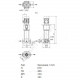 Насос многоступенчатый вертикальный HELIX V 204-2/25/V/KS/400-50 PN25 3х400В/50 Гц Wilo 4161737