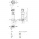 Насос многоступенчатый вертикальный HELIX V 211-2/25/V/KS/400-50 PN25 3х400В/50 Гц Wilo 4161744