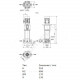 Насос многоступенчатый вертикальный HELIX V 214-2/25/V/KS/400-50 PN25 3х400В/50 Гц Wilo 4161747