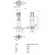 Насос многоступенчатый вертикальный HELIX V 220-2/25/V/KS/400-50 PN25 3х400В/50 Гц Wilo 4161750