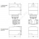 Электропривод 3-х позиц AMB 182 24В Danfoss 082H0234