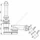 Сифон для поддона плоский 1 1/2