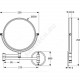 Зеркало для бритья IOM Ideal Standard A9111AA