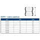 Муфта PP-MD двухраструбная бесшумная светло-серая Skolan dB SKMM Дн 78 (DN70) б/нап в/к Ostendorf 333510
