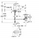 Смеситель для умывальника одноручный BauEdge Grohe 23328000