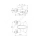 Смеситель для ванны с душем одноручный CERAPLAN III Ideal Standard B0718AA