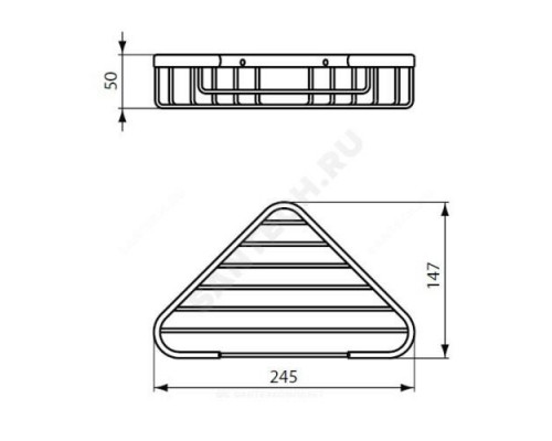 Полочка для шампуня угловая IOM Ideal Standard A9105AA