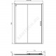 Дверь душевая CONNECT 2 Sliding door 1400х1950 мм Ideal Standard K9278V3