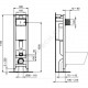 Инсталляция для подвесного унитаза без кнопки смыва PROSYS ECO FRAME M Ideal Standard E233267