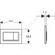 Кнопка для инсталляции белая матовая Sigma 30 Geberit 115.883.01.1