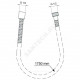 Шланг для душа L=1,75м имп/имп-конус METALFLEX Ideal Standard BF175AA