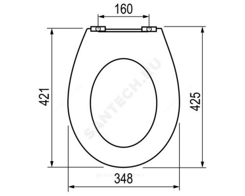 Сиденье для унитаза дюропласт микролифт белое Victoria Roca ZRU8013920