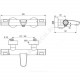 Промо-комплект (3 в 1) Ceratherm T100 Ideal Standard BC985AA