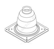 Оголовок шахты для трубы полипропилен 80 мм Protherm 20199422