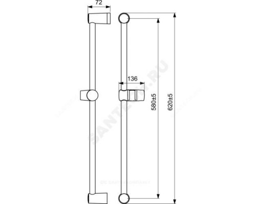 Комплект душевой (3 в 1) NEXT Vidima BD128AA .