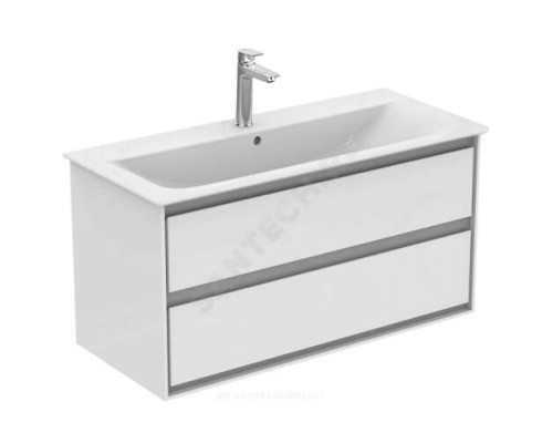 Умывальник мебельный CONNECT AIR Vanity 104 1 отверстие под смеситель по центру Ideal Standard E027401