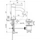 Смеситель для умывальника одноручный CERALINE Ideal Standard BC203U5 .