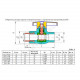 Кран PP-R шаровой белый НР Дн 25х3/4