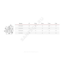 Кран шаровой латунь 11Б27фт1М Ду 15 Ру40 ВР полнопроходной бабочка VALFEX VF.217.LB1.012