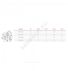 Кран шаровой латунь 11Б27фт1М Ду 25 Ру40 ВР полнопроходной бабочка VALFEX VF.217.LB1.100