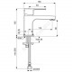 Смеситель для умывальника одноручный CERAFINE D Ideal Standard BC682AA