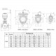 Клапан регулирующий чугун VFM2 Ду 15 Ру25 фл Kvs=0.4м3/ч Danfoss 065B3051