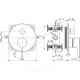 Смеситель для ванны с душем одноручный JOY Ideal Standard A7383A5