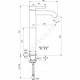 Смеситель для умывальника одноручный CERALINE Ideal Standard BC269AA .