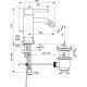 Смеситель для биде одноручный CERALINE Ideal Standard BC197XG .