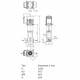 Насос многоступенчатый вертикальный HELIX VE 2204-2/25/V/KS PN25 3х400В/50 Гц Wilo 4140700