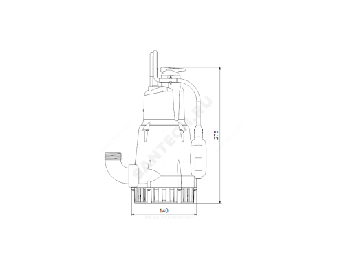 Насос дренажный KPC 300 A Grundfos 98851053