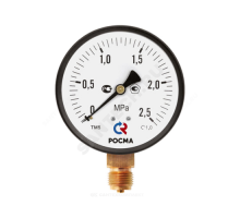 Манометр ТМ-310Р.00 радиальный Дк63мм 0-0,4 МПа кл.1,5 G1/4