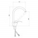 Смеситель для кухонной мойки ручка сбоку одноручный Дача Б-серия Славен СЛ-ОД-Б22