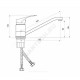 Смеситель для кухонной мойки одноручный Дача Б-серия Славен СЛ-ОД-Б20