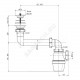 Сифон для умывальника/мойки бутылочный 1 1/2