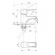 Смеситель для умывальника одноручный ПСМ-740-КТ/017 Профсан